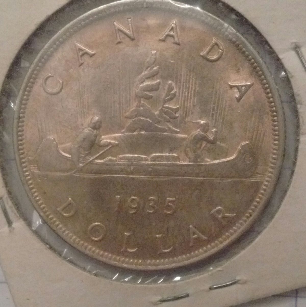 1935-Canada-One-Dollar-King-George-V